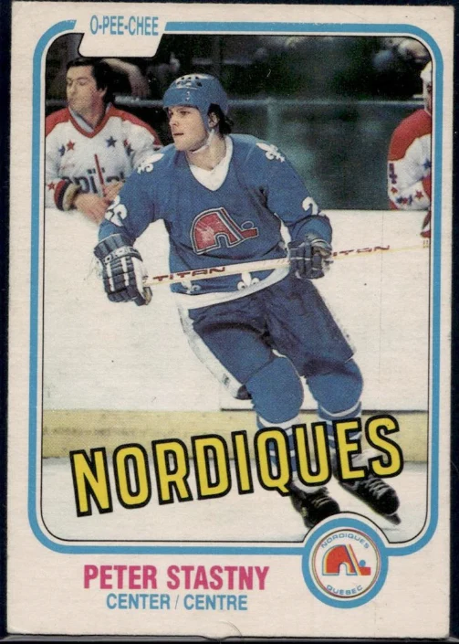 1981-82 O-Pee-Chee OPC Hockey #269 Peter Stastny RC (Rookie Card)