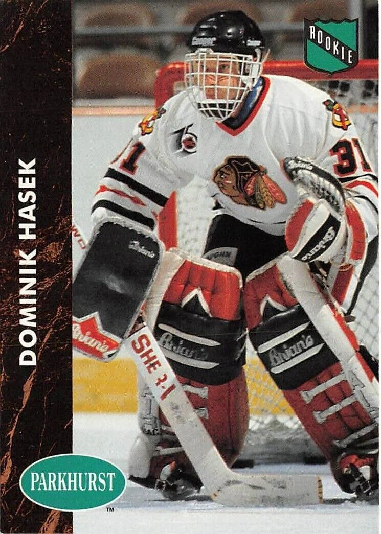 1991-92 Dominik Hasek RC (Rookie Card) (1x Randomly Selected RC, May Not Be Pictured) - Image 2