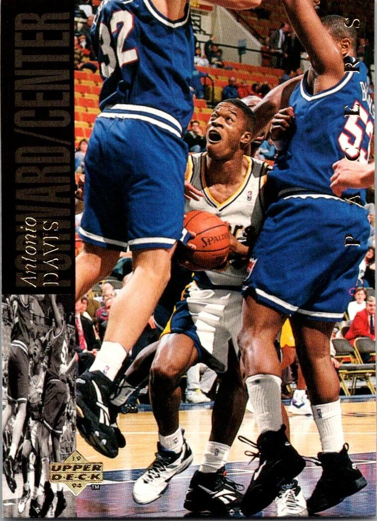 1994-95 Antonio Davis RC (Rookie Card)(1x Randomly Selected RC, May Not Be In Picture)