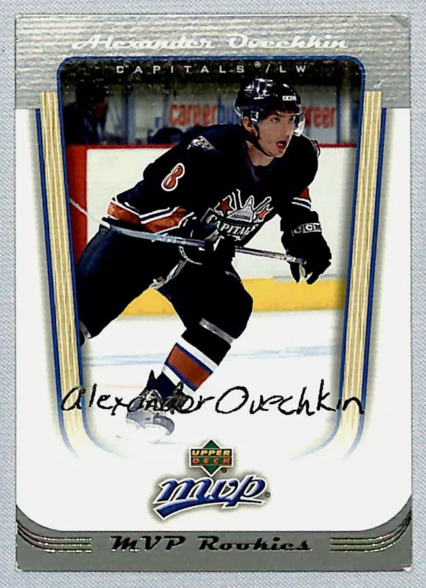 2005-06 Upper Deck MVP Alexander Ovechkin #394 Washington Capitals RC (Rookie Card)