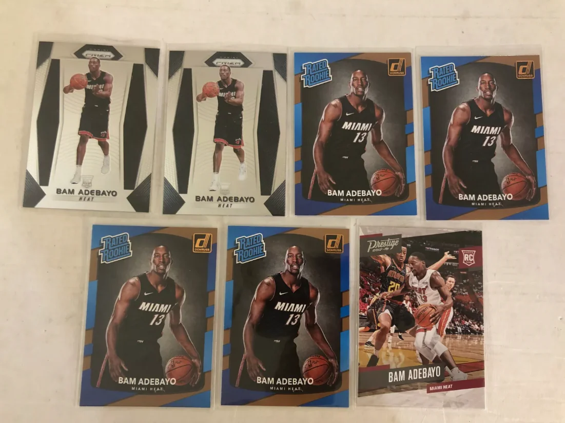 2017-18 Bam Adebayo Rookie Card (1x Randomly Selected RC, May Not Be In Picture)