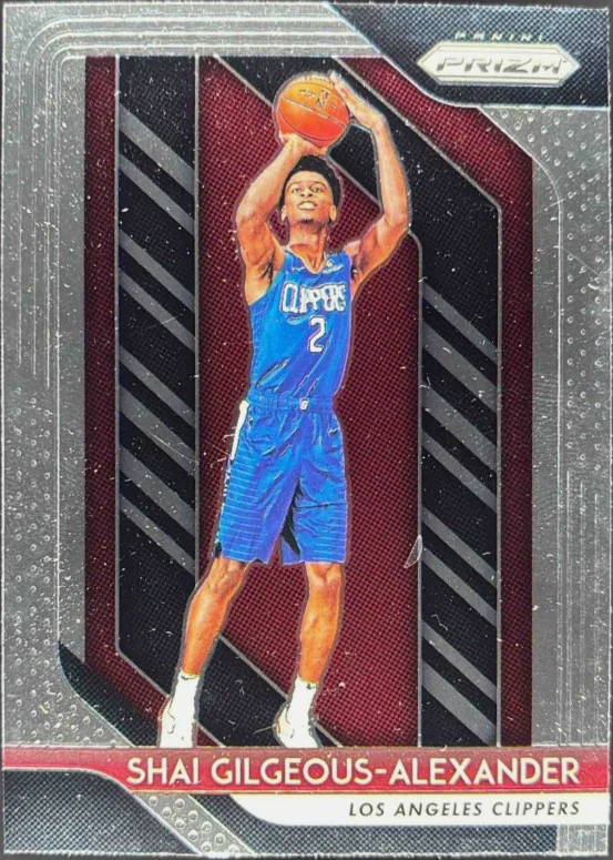 2018-19 Panini Prizm Shai Gilgeous-Alexander #184 RC (Rookie Card)