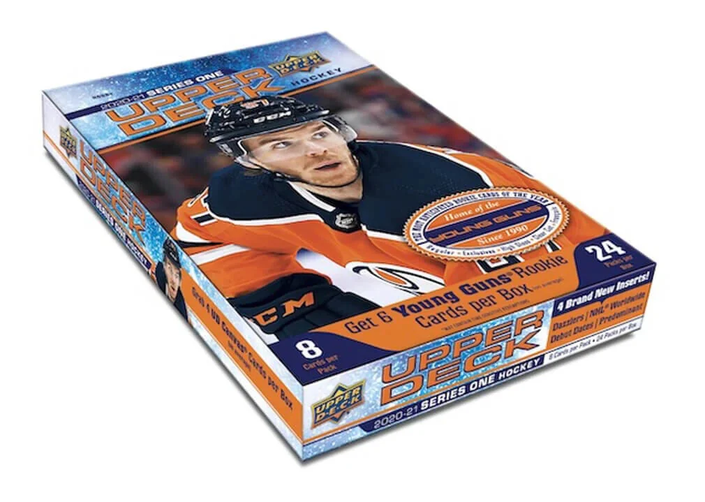 2020-21 Upper Deck Series 1 Hockey Hobby Box