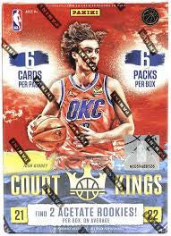 2021-22 Panini Court Kings Basketball International Blaster Box