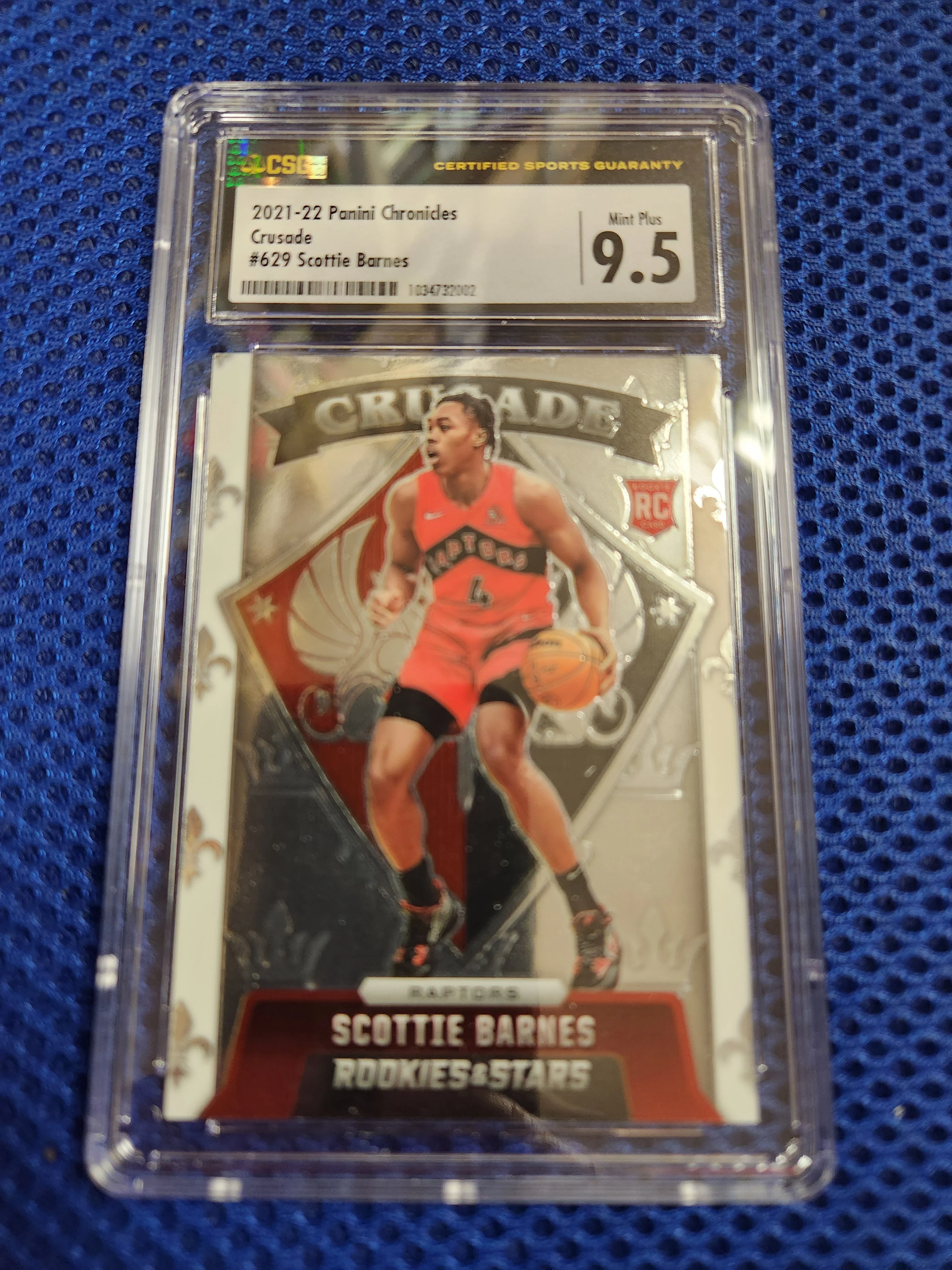 2021-22 Panini Scottie Barnes RC (Rookie Card) (Graded 9.5 to 10) (1 Picked at Random, Various Grading Companies) - Image 2