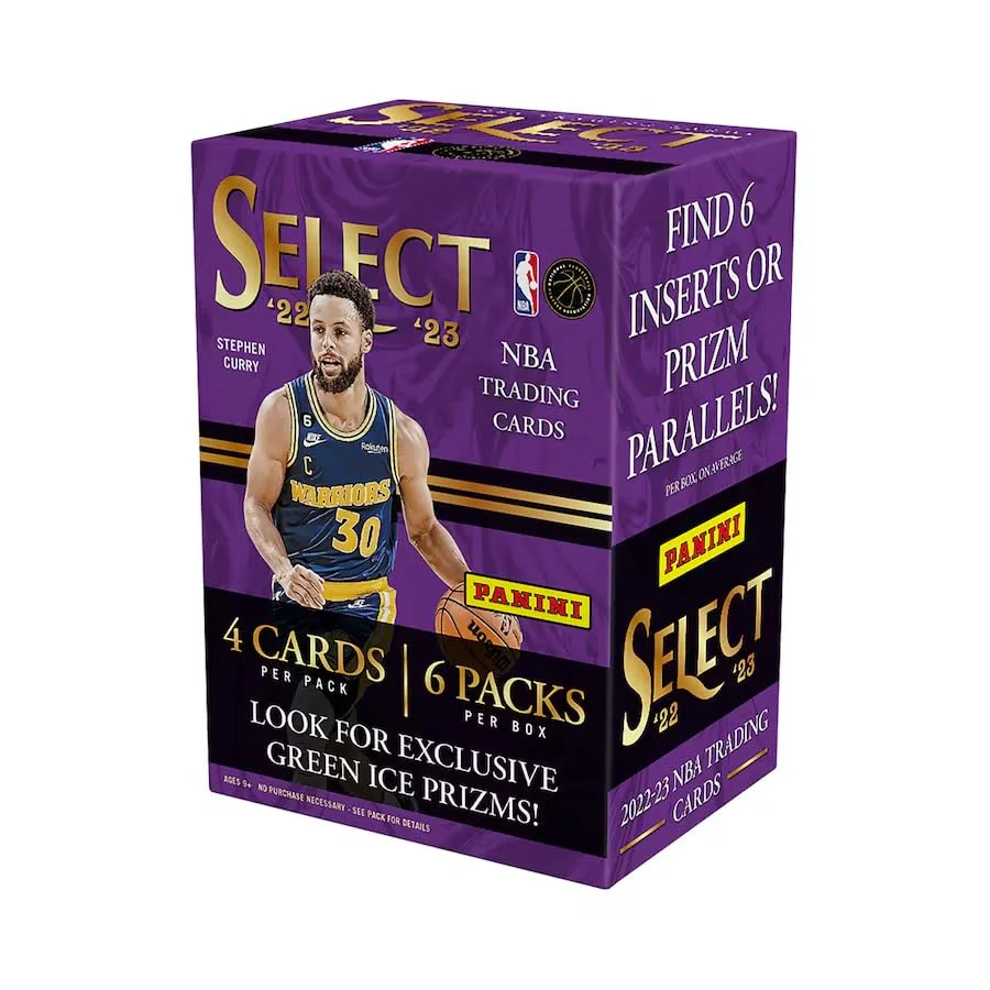 2022-23 Panini Select Basketball Blaster Box (Green Ice Prizms)