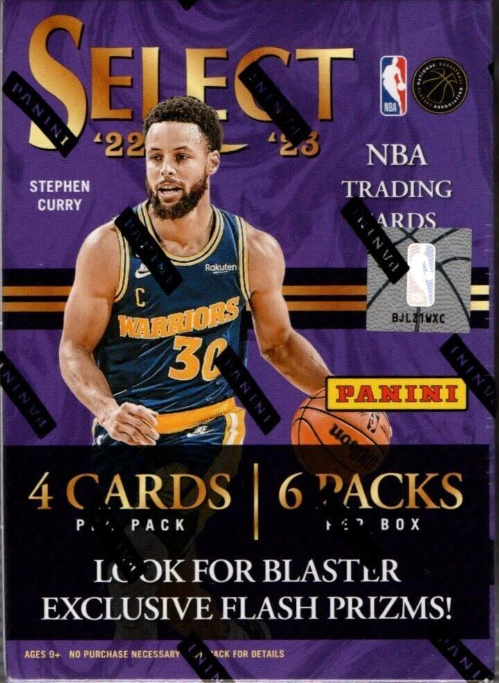 2022-23 Panini Select NBA Basketball Blaster Box (Flash Prizm)