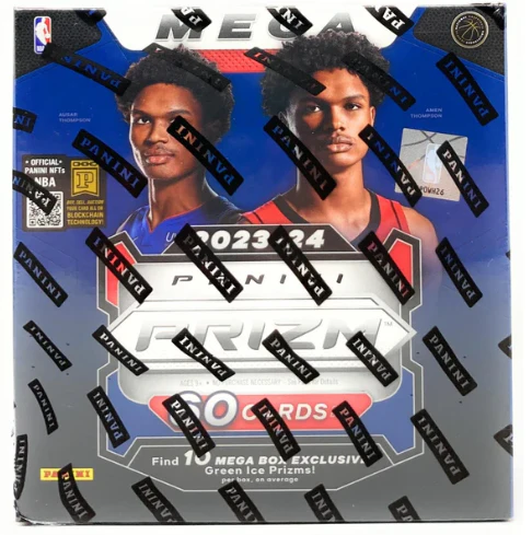 2023-24 Panini Prizm Basketball Hobby Mega Box (6 Packs Per Box)