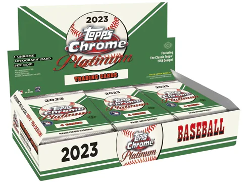 (Local Pick Up Only) 2023 Topps Chrome Platinum Anniversary Baseball Hobby Box