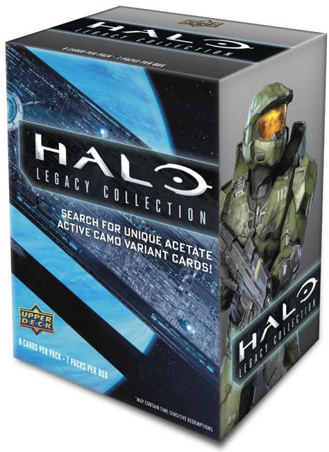 2023 Upper Deck Halo Legacy Collection Blaster Box