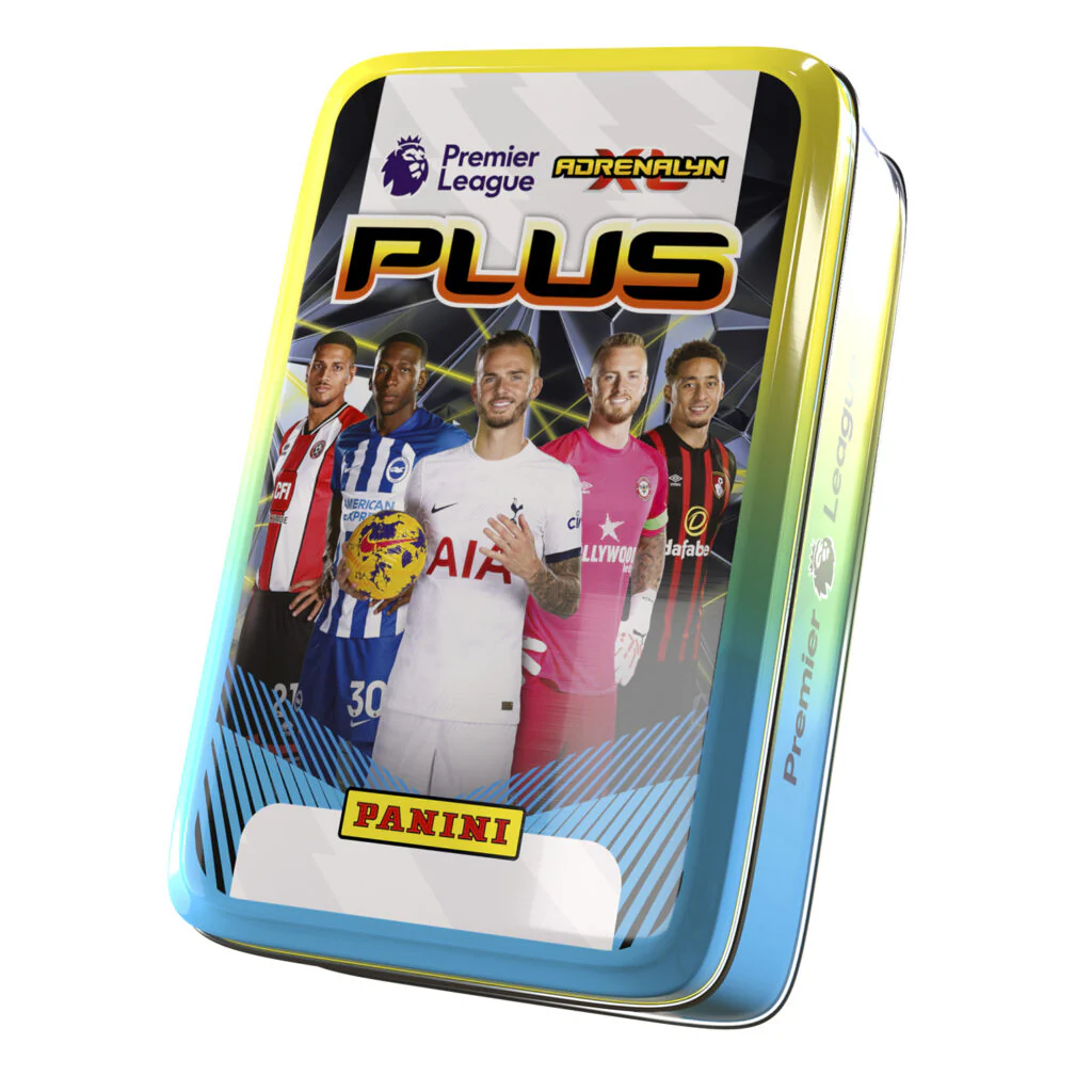 2024 Panini Adrenalyn Xl Plus Premier League Cards Classic Mega Tin (60 Cards + 1 Le & 1 Ultimate) (1 Random Tin, May not be Pictured) - Image 2