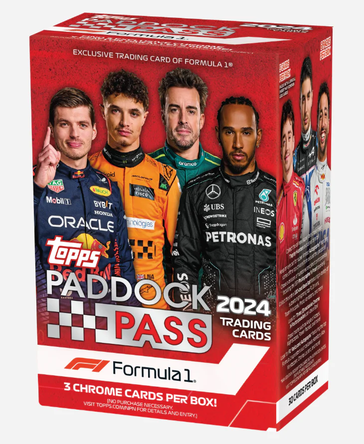 2024 Topps Formula 1 Paddock Pass Racing Blaster Box
