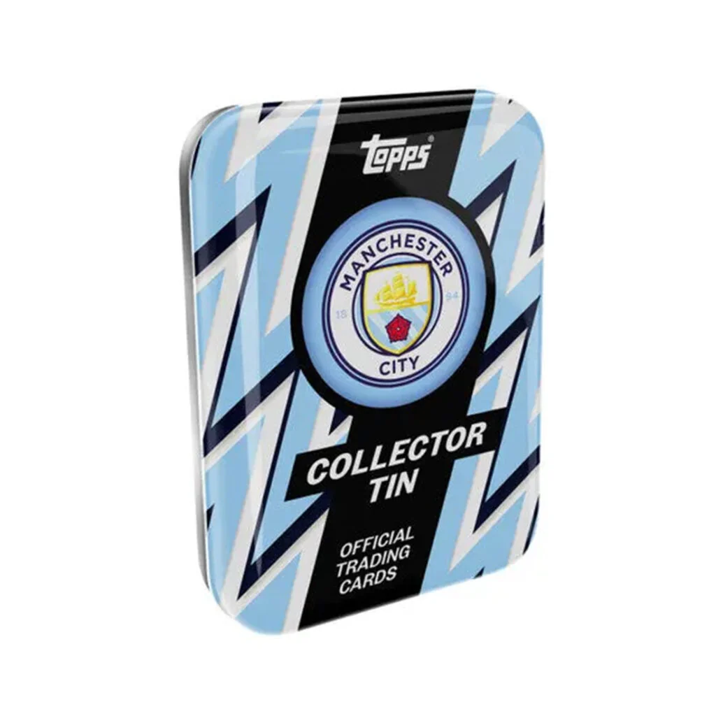 2025-26 Topps Manchester City Collectors Tin (35 Cards)