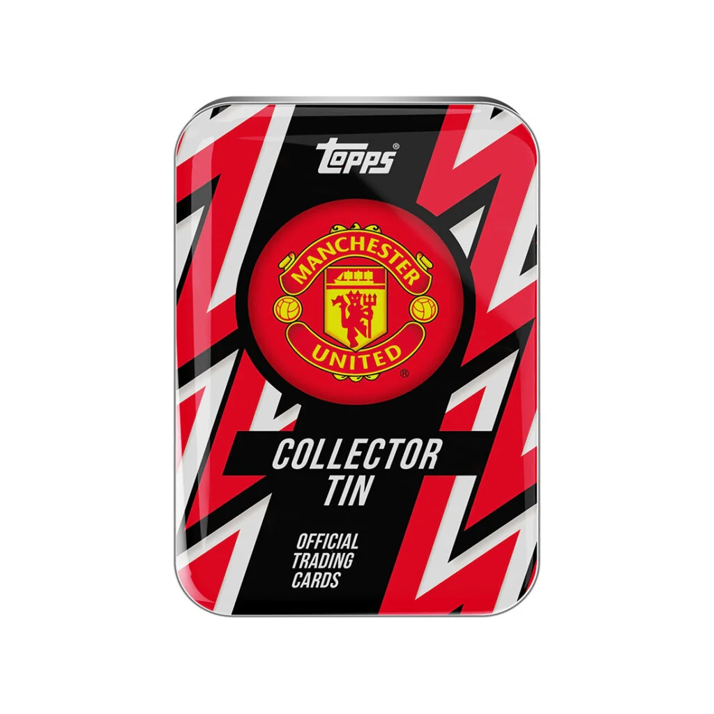 2025-26 Topps Manchester United Collectors Tin (35 Cards)