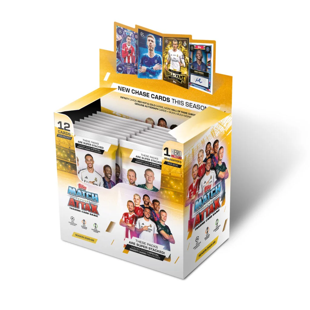 2025-26 Topps Match Attax UEFA Champions League Cards Booster Box