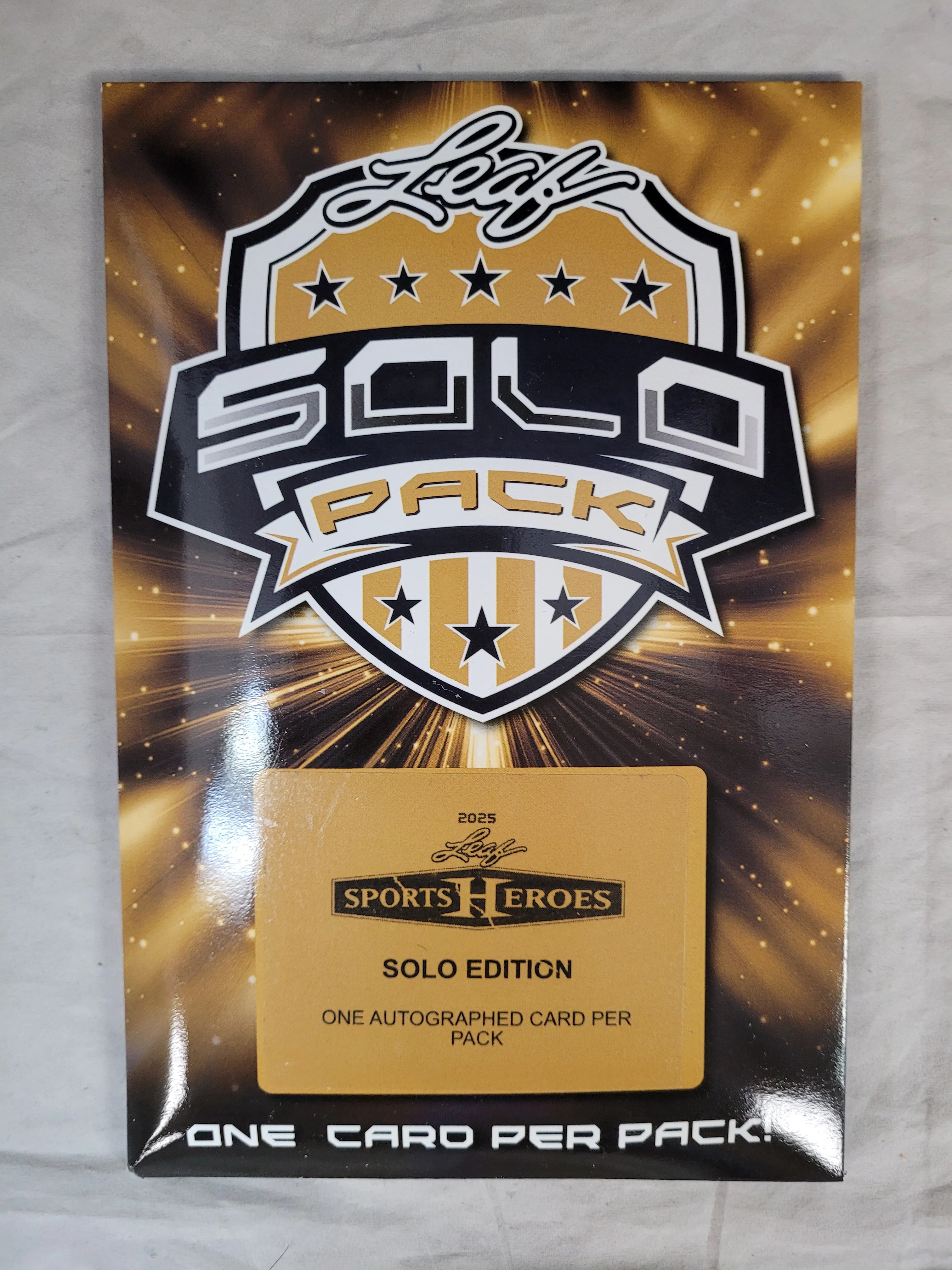 2025 Leaf Metal Sports Heroes Solo Edition Pack