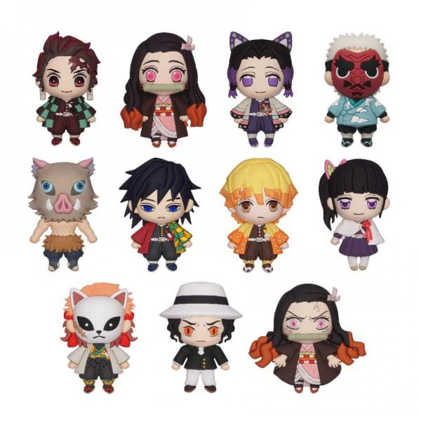 3D Foam Bag Clip Demon Slayer Series 2 (1 Random Blind Bag)