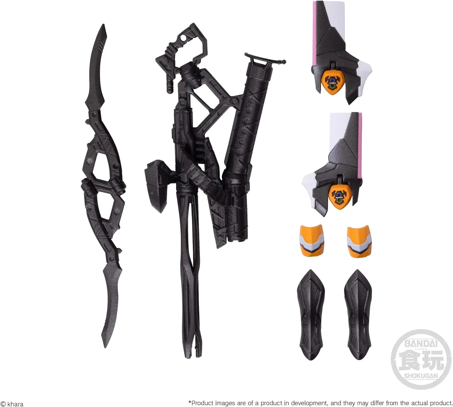 Bandai Shokugan Evangelion Option Set A/B EVA-Frame 03 - Weapons - Image 2