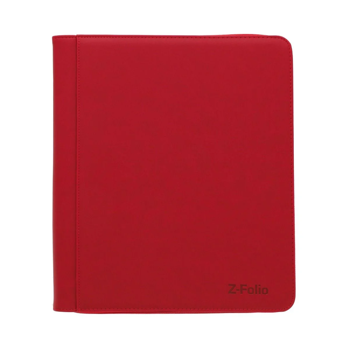 BCW 9-Pocket Z-Folio LX Album Toploaders Binder - Red