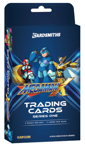 Cardsmiths Mega Man X Trading Cards Series 1 Collector Box