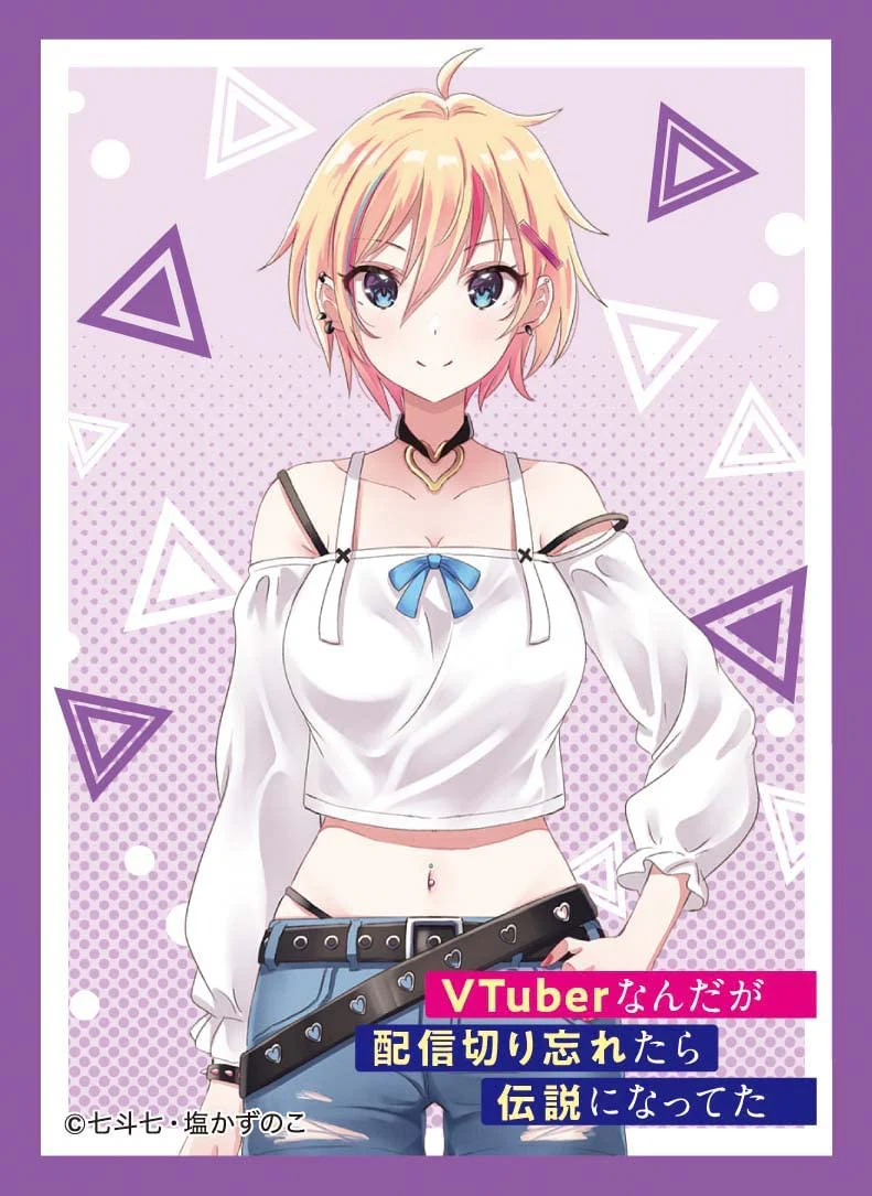 Character Sleeves "Chami Yanase" - Chara Sleeve Collection Mat Series VTuber 65ct - I'm a VTuber but I Forgot To Stop the Stream and Became a Legend