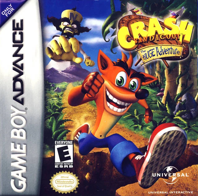 Crash Bandicoot: The Huge Adventure - GBA (Pre-owned)
