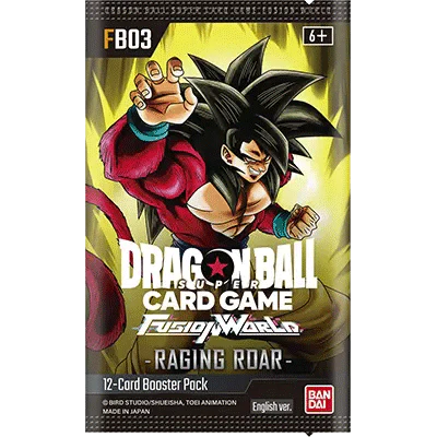 Dragon Ball Super: Fusion World Set 3 Raging Roar Booster Pack