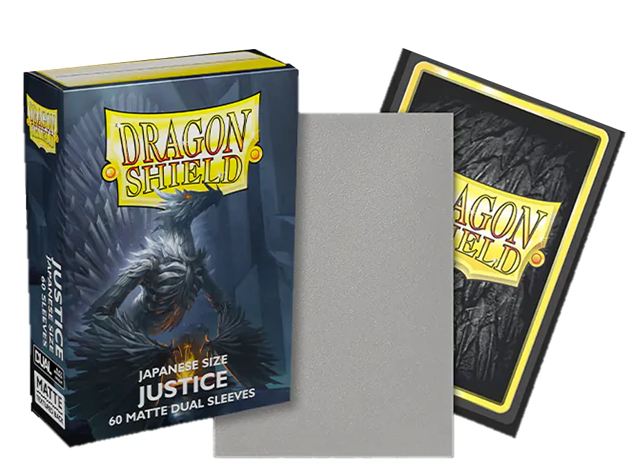 Dragon Shield Japanese Small Size Matte Dual Sleeves 60 ct - Justice
