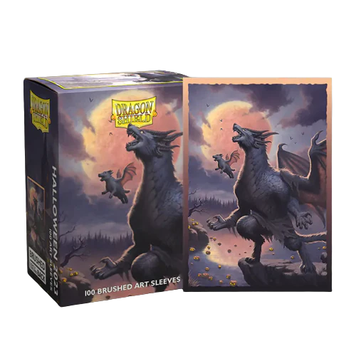 Dragon Shield Standard Size Brushed Art Sleeves 100ct - Halloween 2023