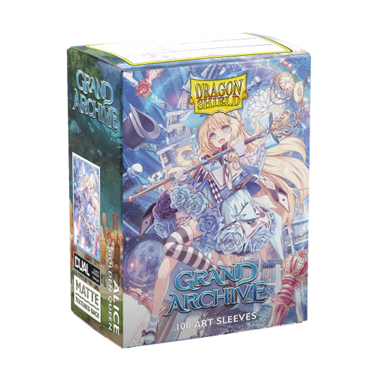 Dragon Shield - Standard Size Grand Archive Art Sleeves 100ct - Alice, Golden Queen