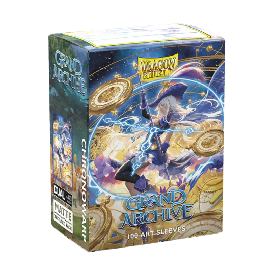 Dragon Shield - Standard Size Grand Archive Art Sleeves 100ct - Chronowarp