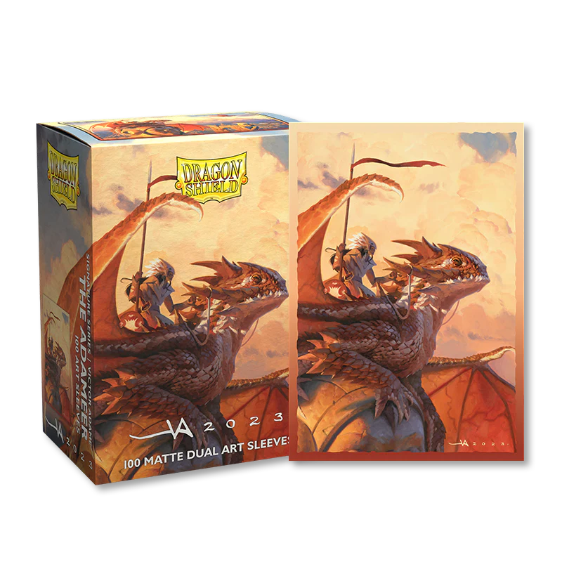 Dragon Shield Standard Size Matte Dual Art Sleeves 100ct - Adameer