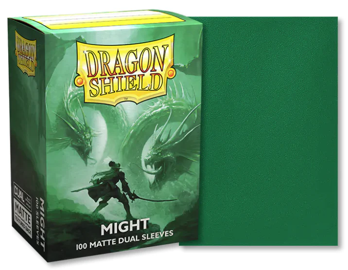 Dragon Shield Standard Size Matte Dual Sleeves 100ct - Might