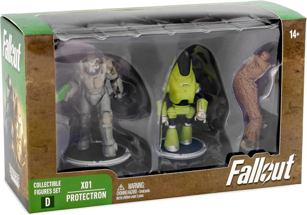Fallout Collectible Figures Set D - X01 Vault Boy (Protection)