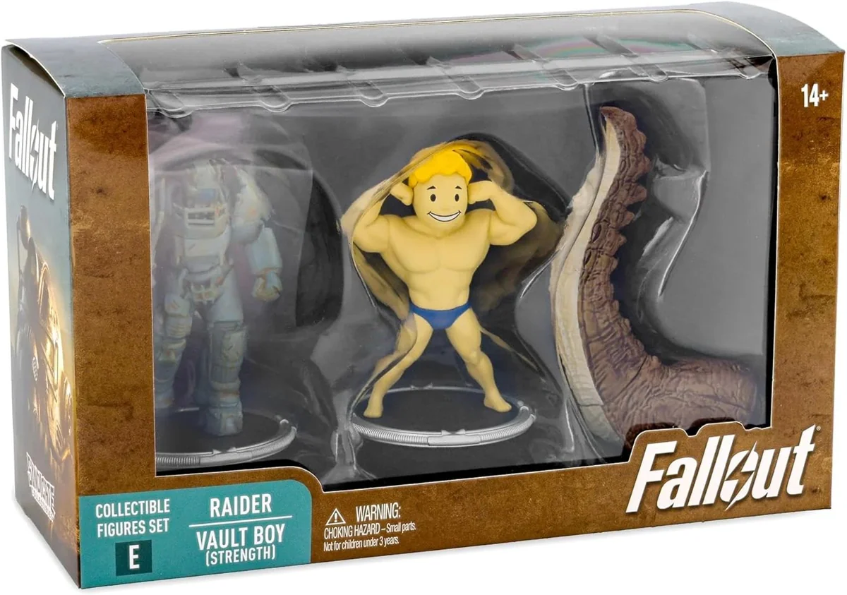 Fallout Collectible Figures Set E - Raider Vault Boy (Strength)