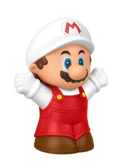 Fisher-Price (MY MARIO) Little People - Fire Mario Figure