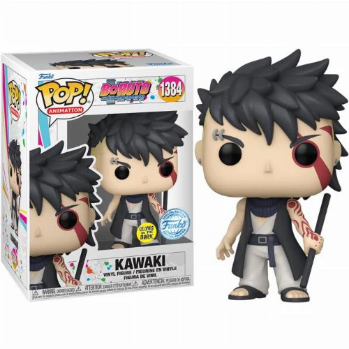 Funko POP! Animation: Boruto Naruto Next Generations - Kawaki #1384 Exclusive (Glows in the Dark) Vinyl Figure