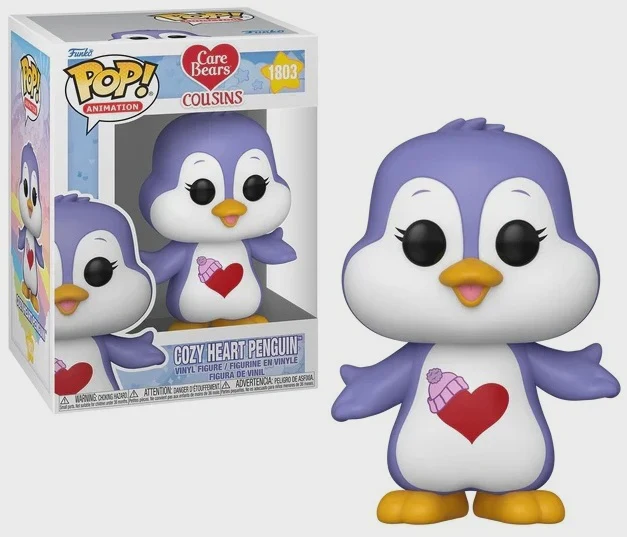 Funko POP! Animation: Care Bears Cousins - Cozy Heart Penguin #1803 Vinyl Figure