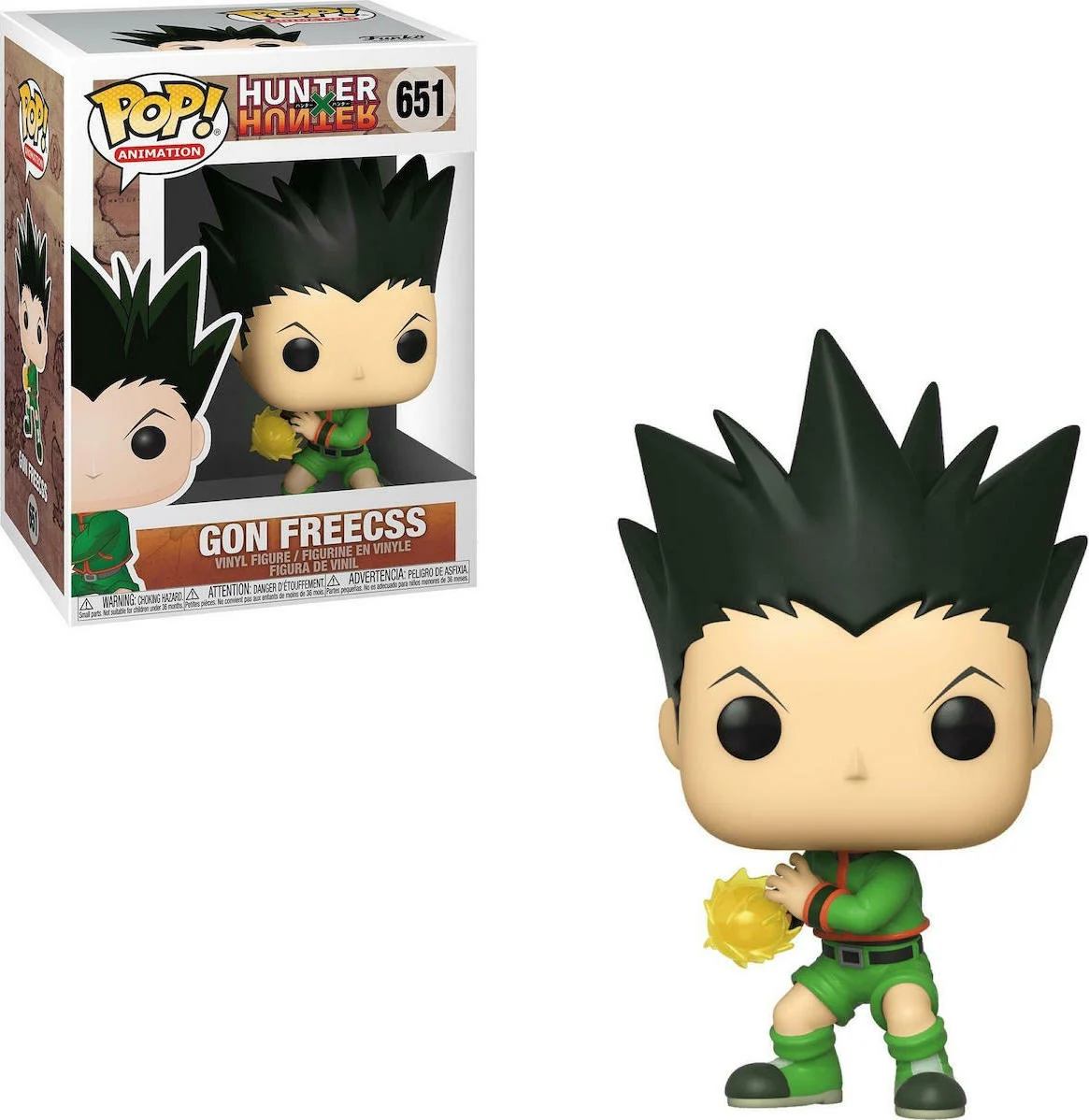 Funko POP! Animation: Hunter X Hunter - Gon Freecss #651 Vinyl Figure (Pre-Owned)