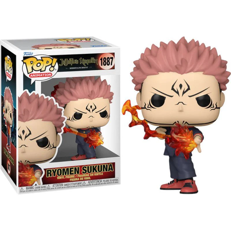 Funko POP! Animation: Jujutsu Kaisen - Ryomen Sukuna #1887 Vinyl Figure