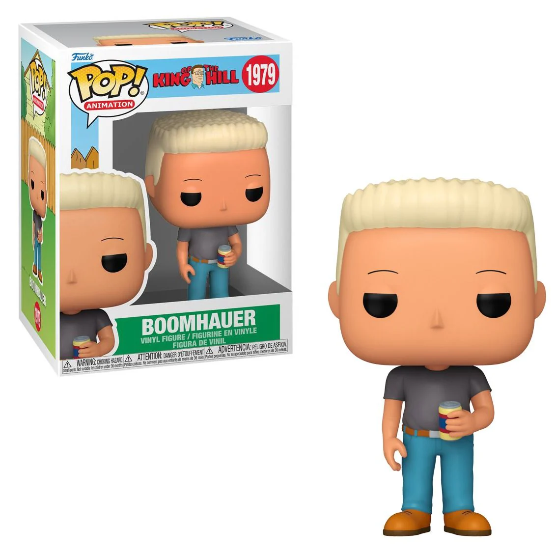 Funko POP! Animation: King of the Hill - Boomhauer #1979 Vinyl Figure