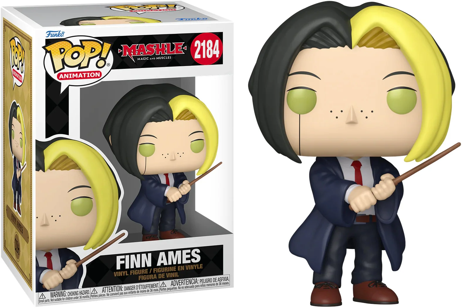Funko POP! Animation: Mashle - Finn Ames #2184 Vinyl Figure