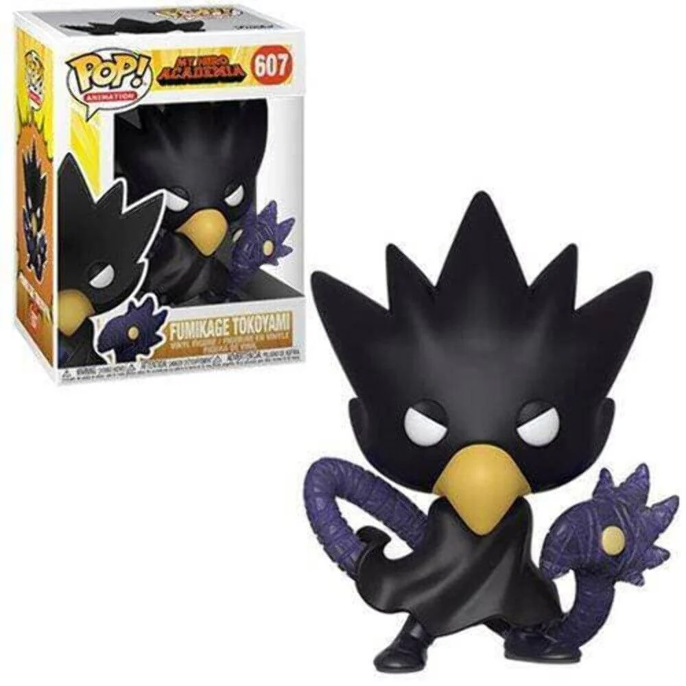 Funko POP! Animation: My Hero Academia - Fumikage Tokoyami #607 Vinyl Figure (Pre-Owned, Box Damaged)