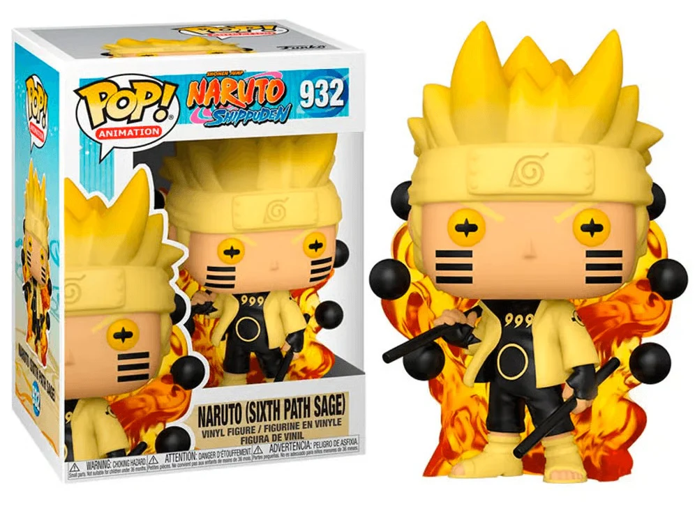 Funko POP! Animation: Naruto Shippuden - Naruto (Sixth Path Sage) #932 Vinyl Figure