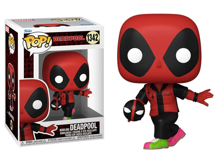 Funko POP! B: Deadpool - Bowling Deadpool #1342 Bobble-Head Figure