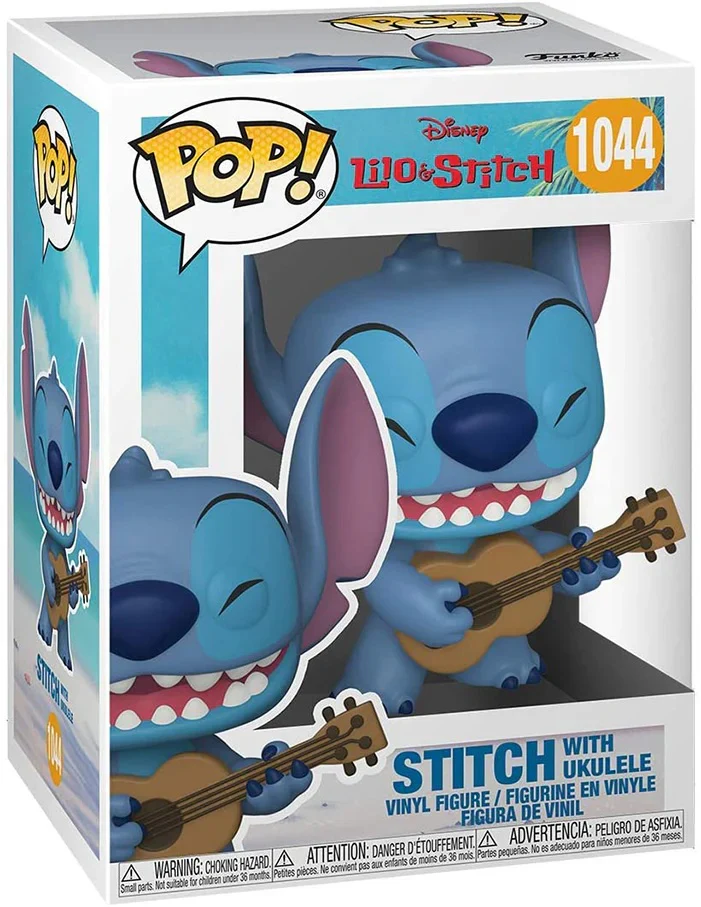 Funko POP! B: Disney Lilo & Stitch - Stitch with Ukulele #1044 Vinyl Figure