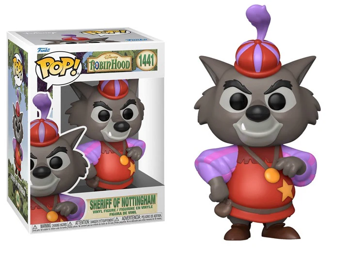 Funko POP! B: Disney Robin Hood - Sheriff of Nottingham #1441 Vinyl Figure
