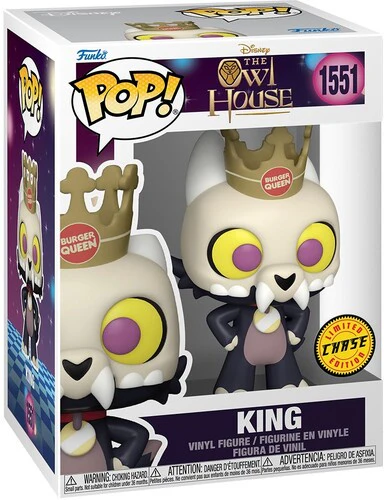 Funko POP! B: Disney The Owl House - King #1551 Vinyl Figure CHASE