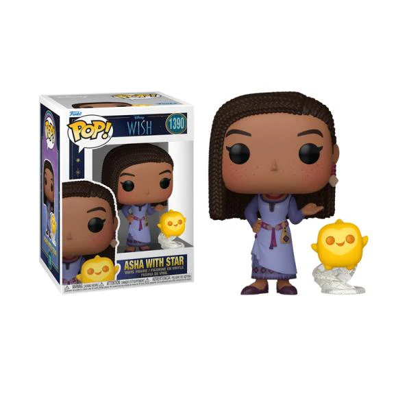 Funko POP! B: Disney Wish - Asha with Star #1390 Vinyl Figure