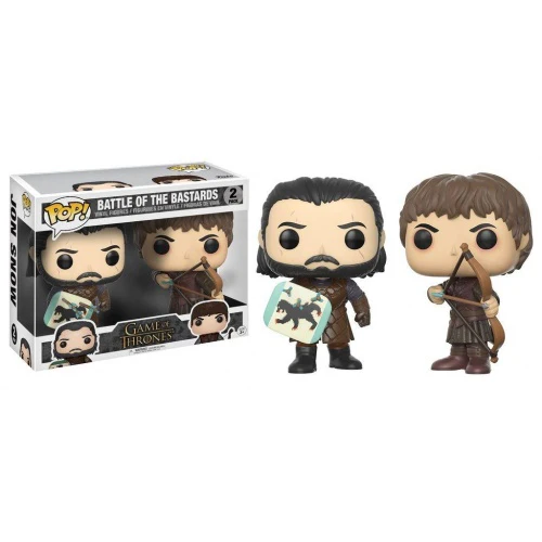 Funko POP! B: Game of Thrones - Battle of the Bastards 2-Pack Vinyl Figure (Pre-owned, Box Wear)